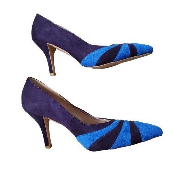 Pointy toe two tone heels new! 8.5 - Picture 4 of 6